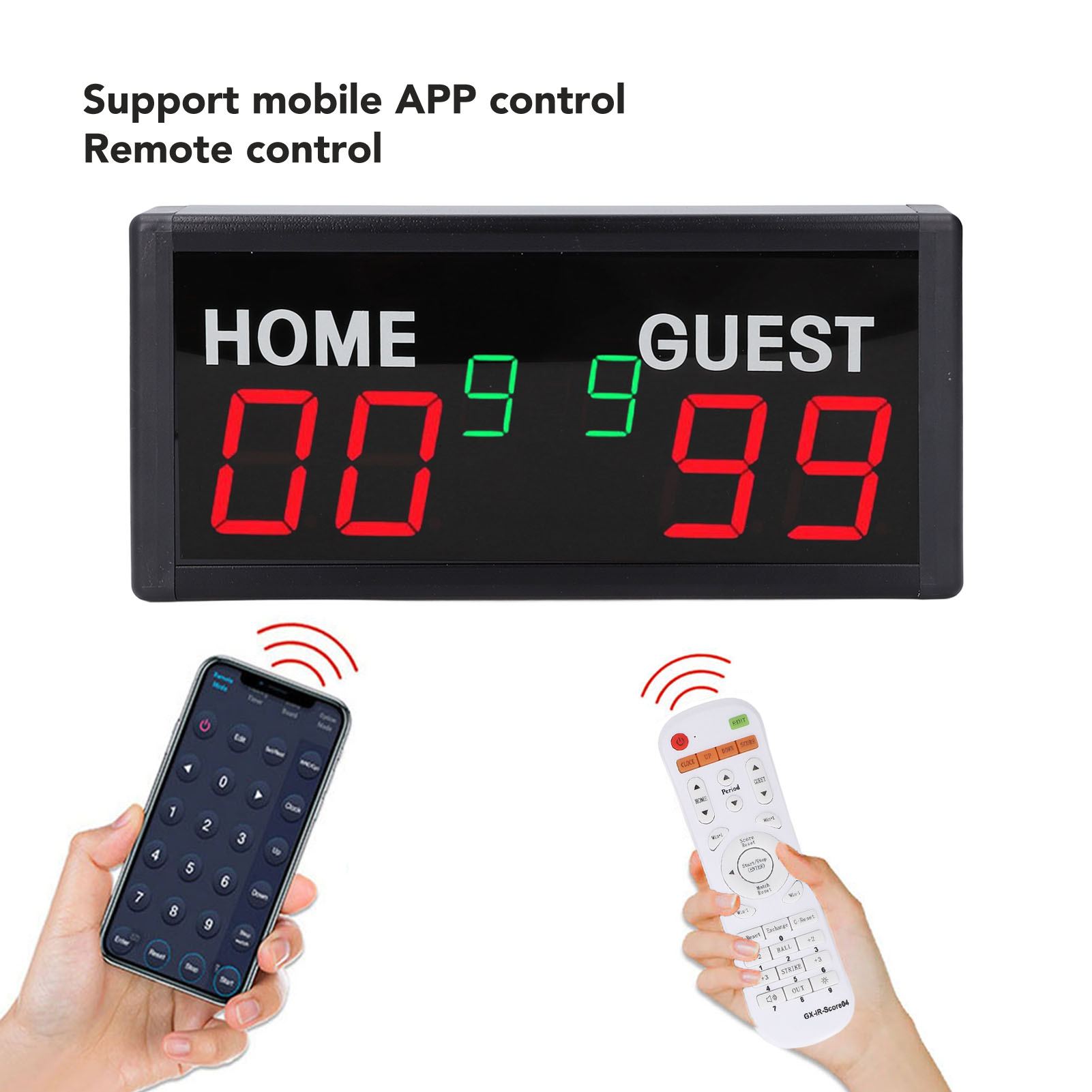 Placar Digital LED Portátil de - Scoreboard Digital avaliação e preço