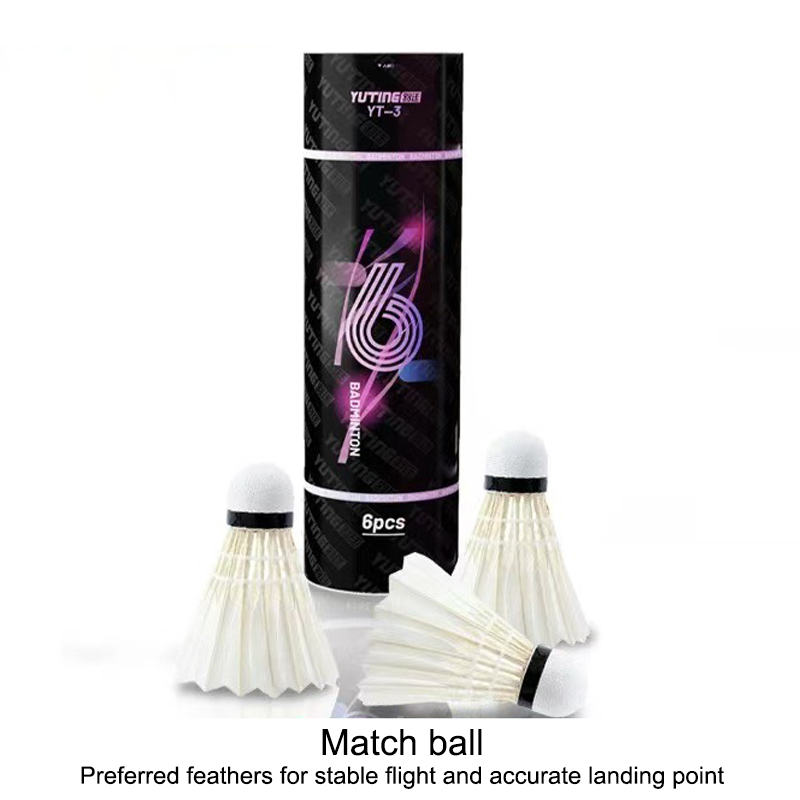 3/6 Peças de Petecas de Badmin - Feather Shuttlecock avaliação e preço