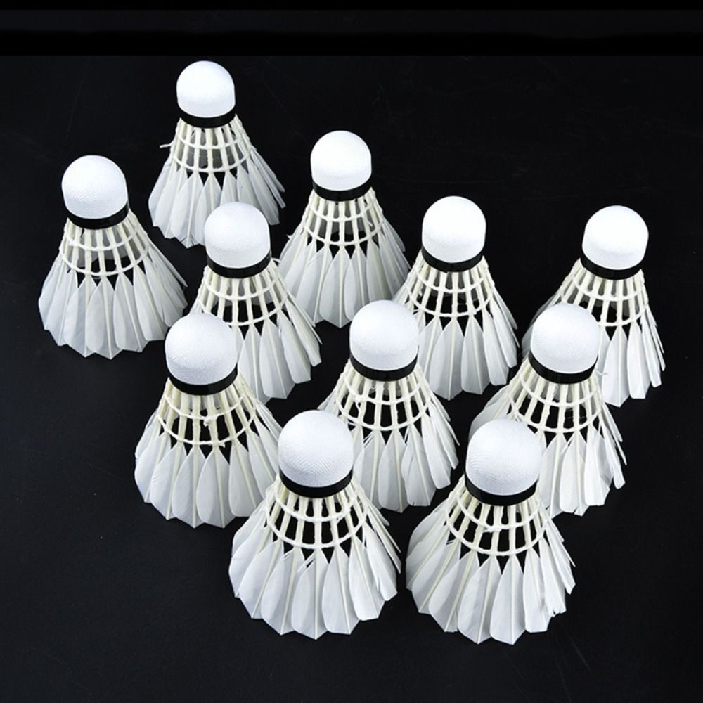 3/6/12 Peças Novas Bolas de Ba - Feather Shuttlecock avaliação e preço
