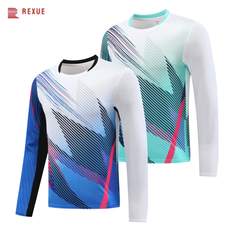 Camisa de badminton de manga l - Badminton Jersey avaliação e preço